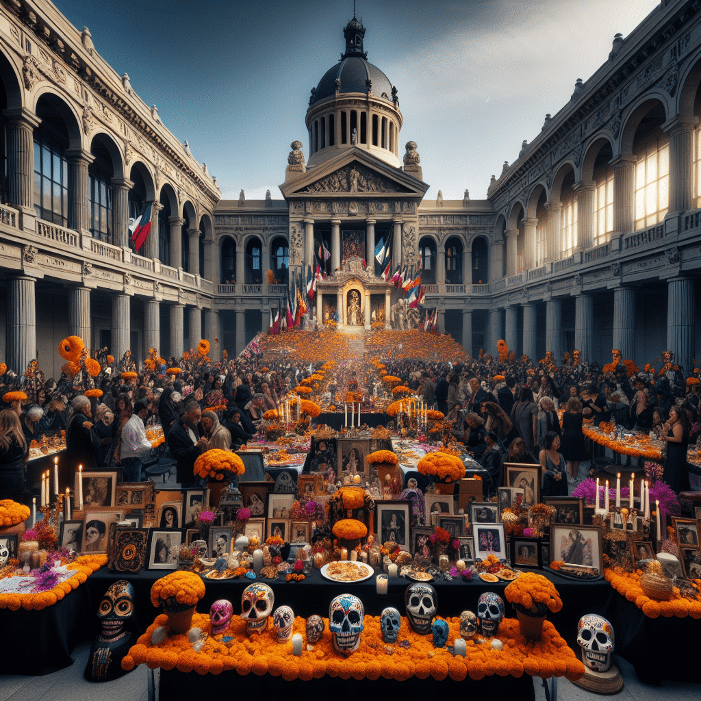 El Ayuntamiento de Madrid Celebra el Día de Muertos con Tradiciones Mexicanas