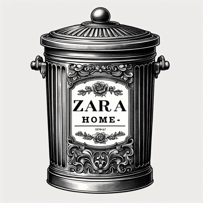 El Cubo de Basura Vintage de Zara Home: Un Toque Juan Hernández