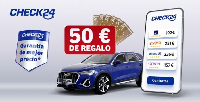 El Impacto de El Checkazo: CHECK24 Revoluciona la Publicidad en CHECK24 presenta EL CHECKAZO, una campaña millonaria con la que espera convertirse en uno de los mayores anunciantes de la televisión en España