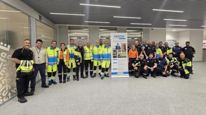 Hospital 12 de Octubre Presenta Tarde de Exhibiciones con Cuerpos Miembros del Hospital 12 de Octubre, policías, bomberos y equipos de emergencias