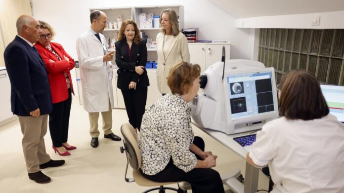 La consejera Fátima Matute durante su visita a las instalaciones 