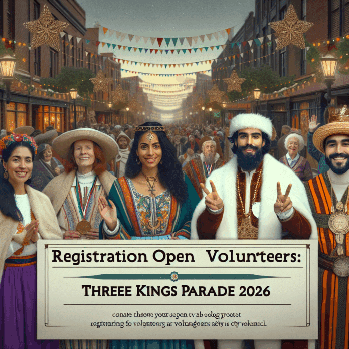 Inscripciones Abiertas para Voluntariado en la Cabalgata de Reyes 2026