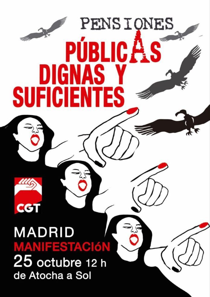 La CGT Convoca a la Ciudadanía: Movilización en Madrid por