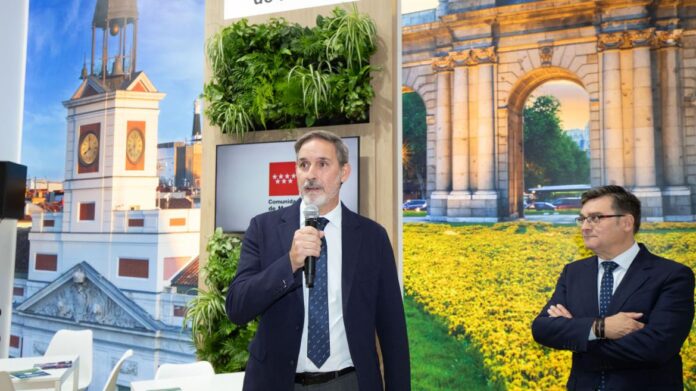 El viceconsejero José María García en la feria inmobiliaria Expo Real