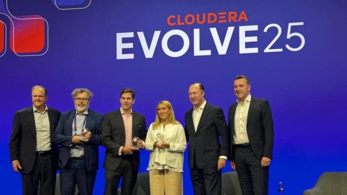 La Consejería de Digitalización ha recibido este galardón en el evento Evolve25 de Cloudera