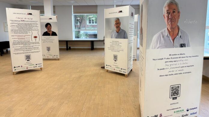 Exposición de AOMA en el Hospital de La Princesa