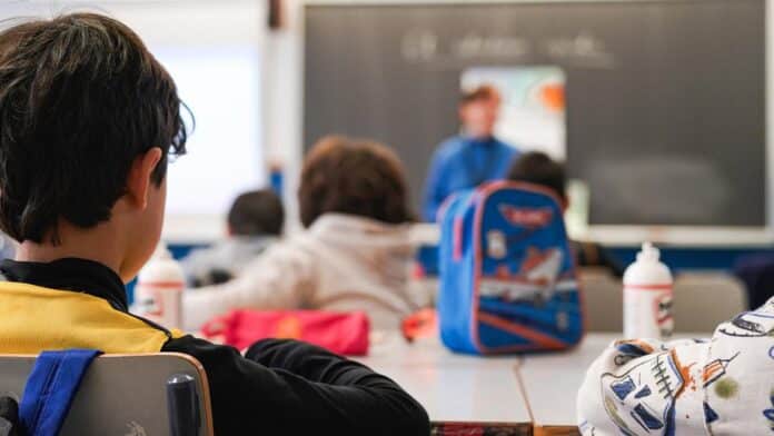 Niños en el aula