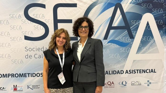 Madrid expone su estrategia de planificación de cuidados en el Marianela Bayón y Elena Fernández, Gerente de Cuidados del SERMAS