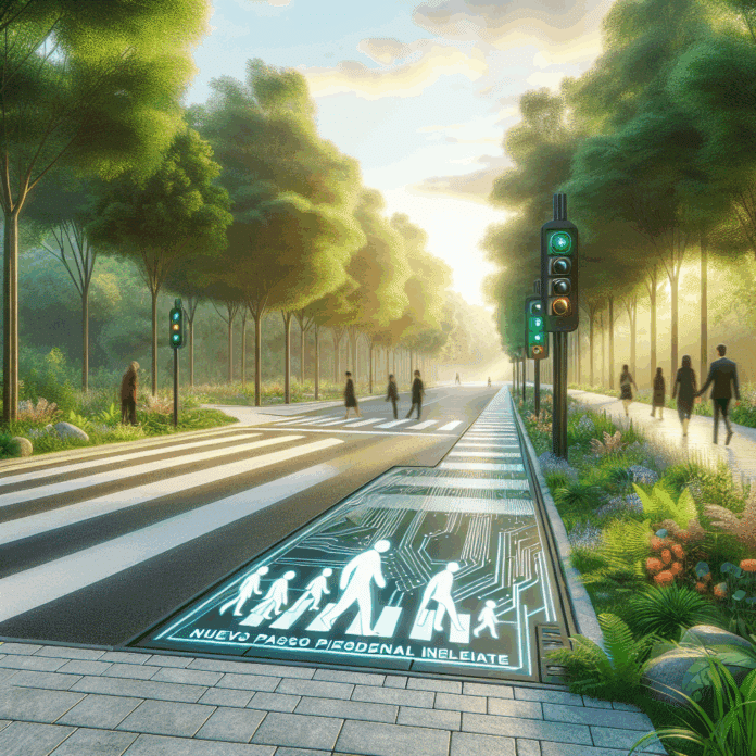 Nuevo Paso Peatonal Inteligente en el Paseo Verde del Suroeste