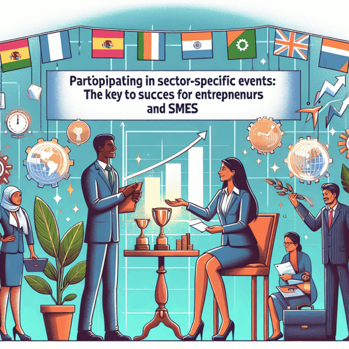 Participar en Eventos Sectoriales: Clave para el Éxito de Emprendedores
