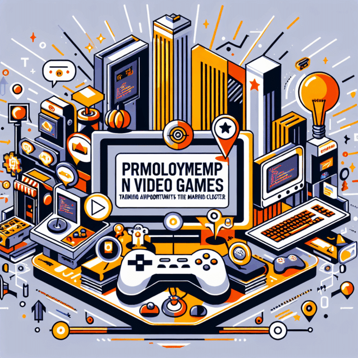 Promoción del Empleo en Videojuegos: Formación y Oportunidades del Clúster