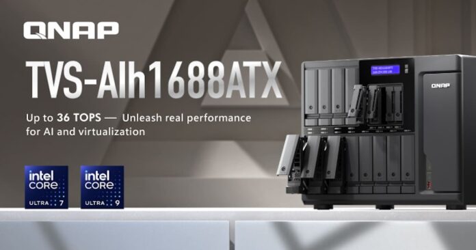 QNAP Revoluciona el Almacenamiento: Presenta el TVS-AIh1688ATX, un NAS Empresarial