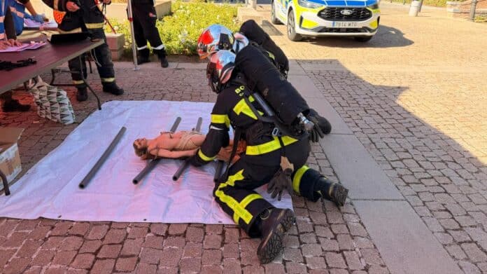 Simulacro de Incendio en Iglesia de Boadilla del Monte: Ensayo Agencia de Seguridad y Emergencias Madrid 112