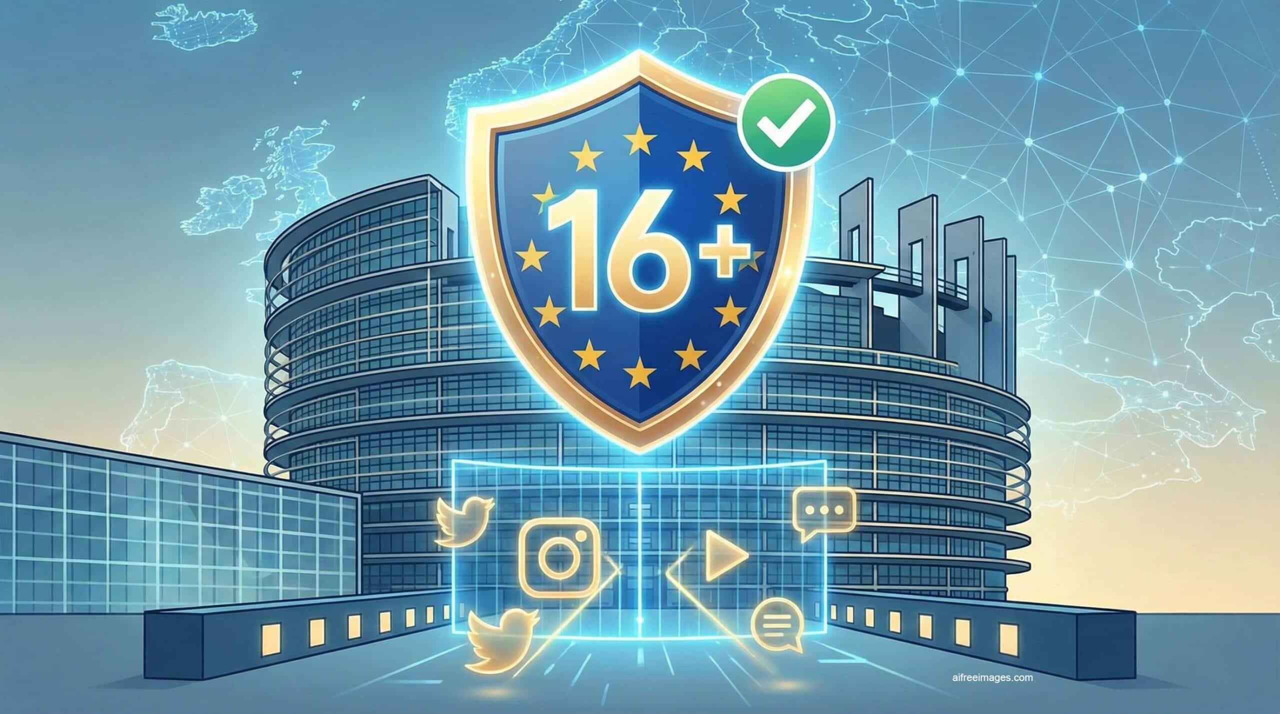 El Parlamento Europeo quiere vetar redes sociales y asistentes de IA a menores de 16 años