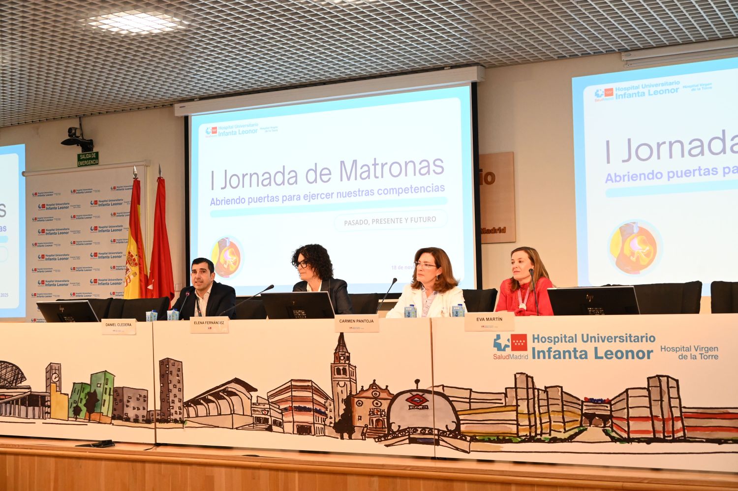 El Hospital público Infanta Leonor reúne a alrededor de 150 profesionales en su primera Jornada de Matronas para impulsar el liderazgo y la innovación en cuidados