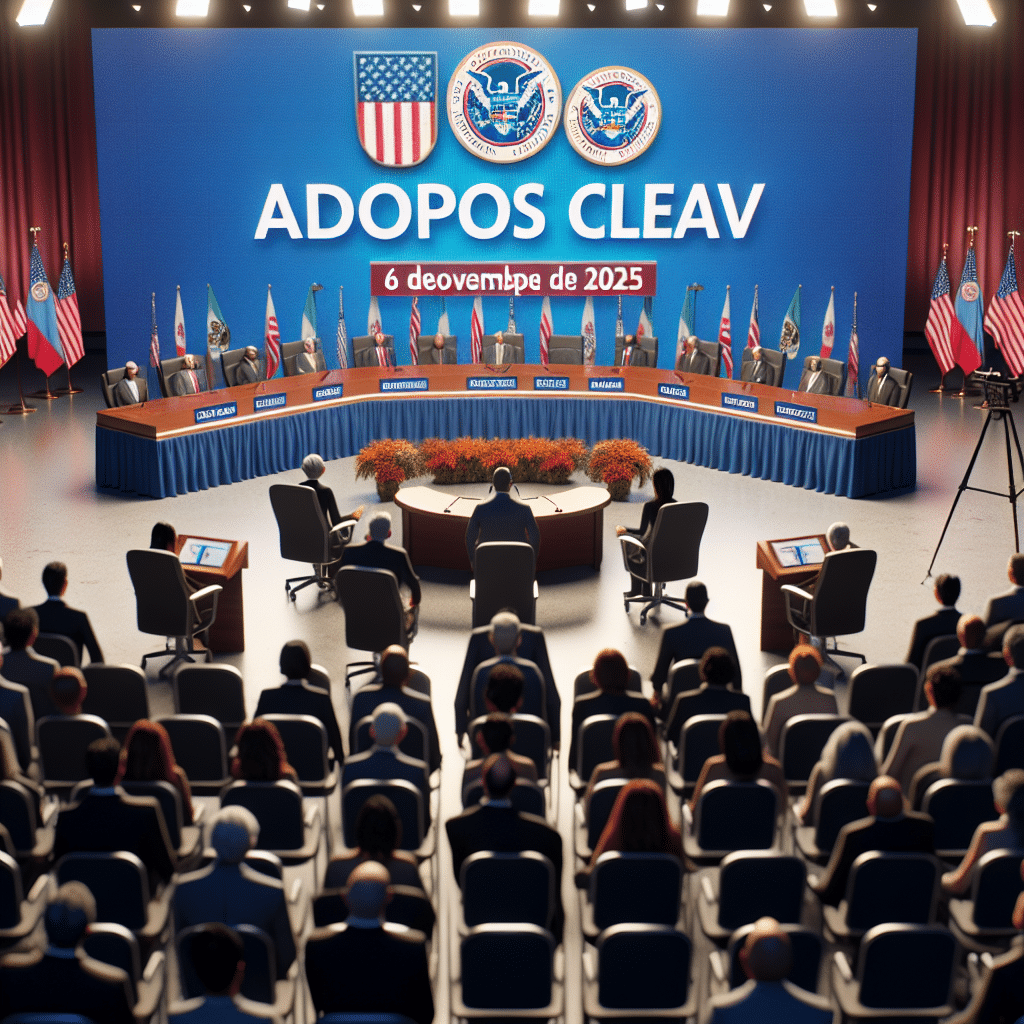 Adopciones Clave de la Junta de Gobierno del 6 de Noviembre de 2025 1 Adopciones Clave de la Junta de Gobierno del 6 de