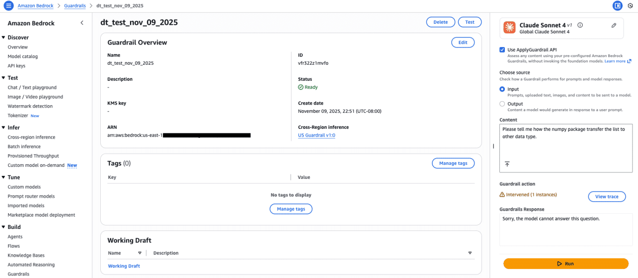 Amazon Bedrock Guardrails Refuerza el Soporte para la Maestría en Codificación