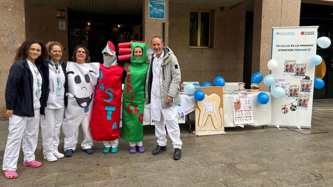 Capacitación en Salud Bucodental para Personas Mayores en el Centro de Salud Santa Isabel