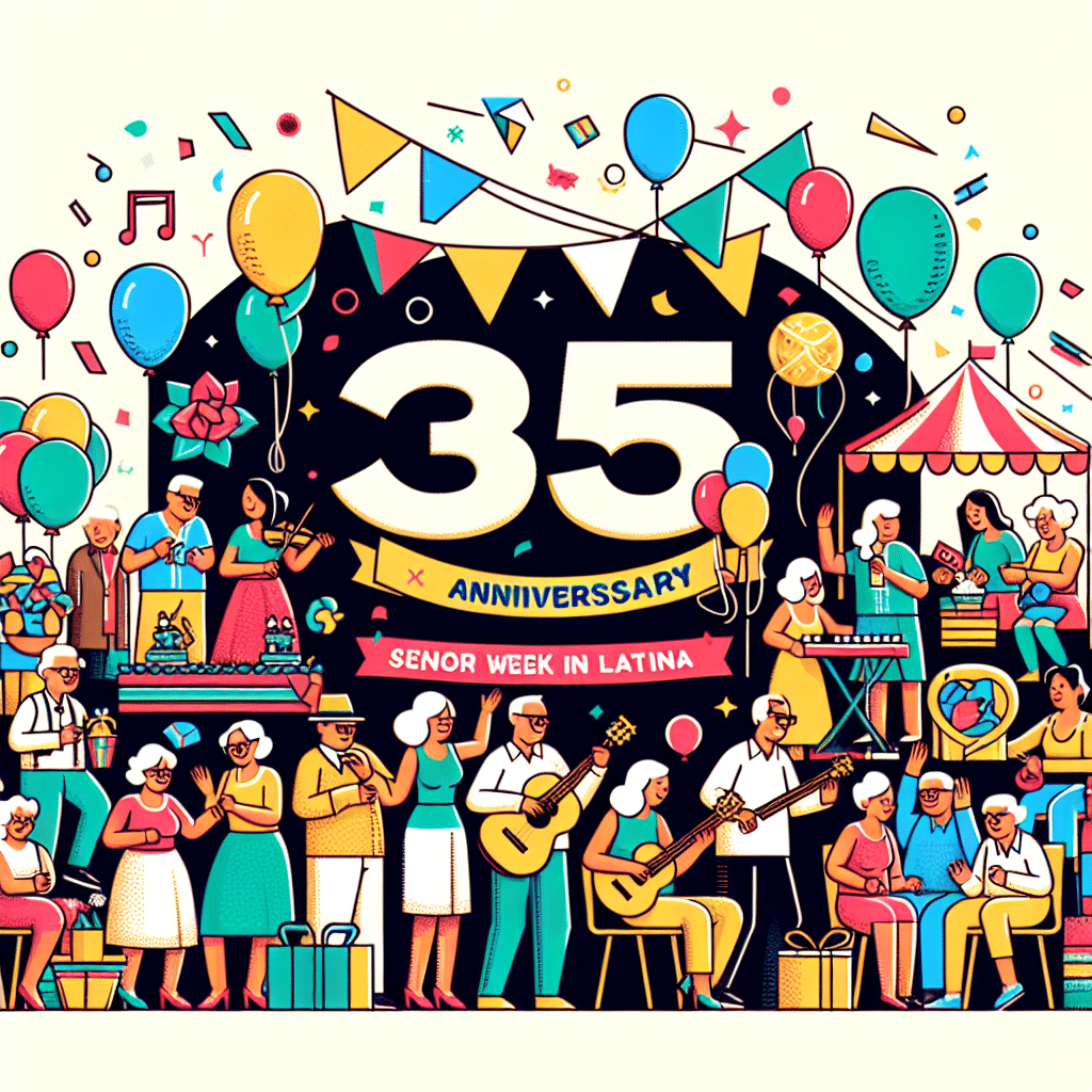 Celebración del 35º Aniversario de la Semana de Mayores de Latina: Un Programa Repleto de Actividades