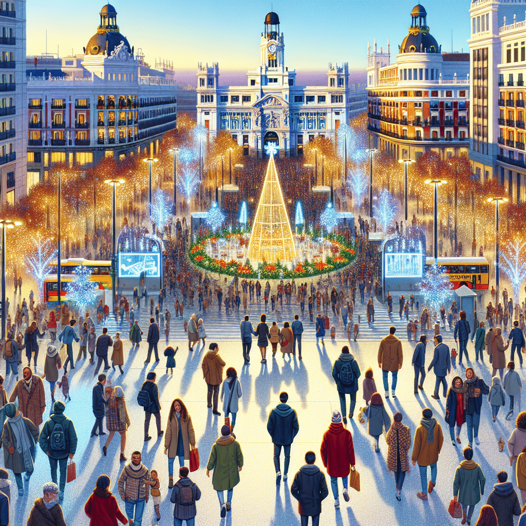 Centro de Madrid da la bienvenida a la Navidad con el programa Plazas Vivas