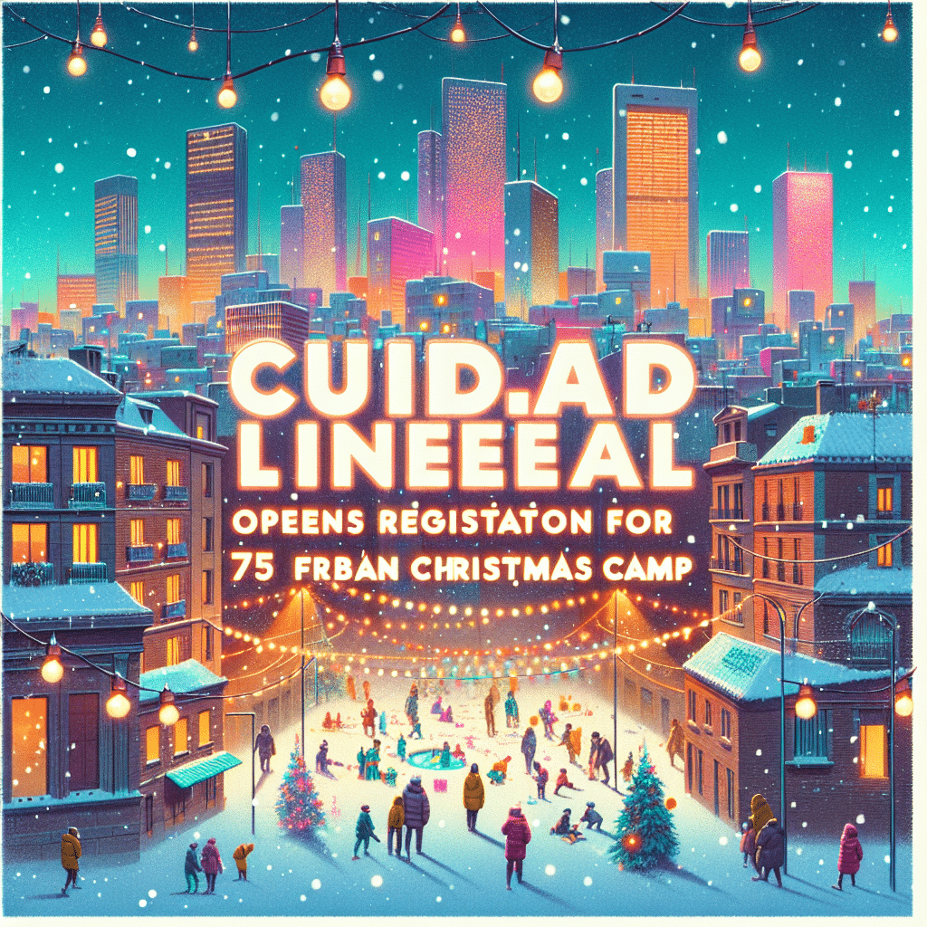 Ciudad Lineal Abre Inscripción para 75 Plazas Gratuitas en Campamento Urbano Navideño