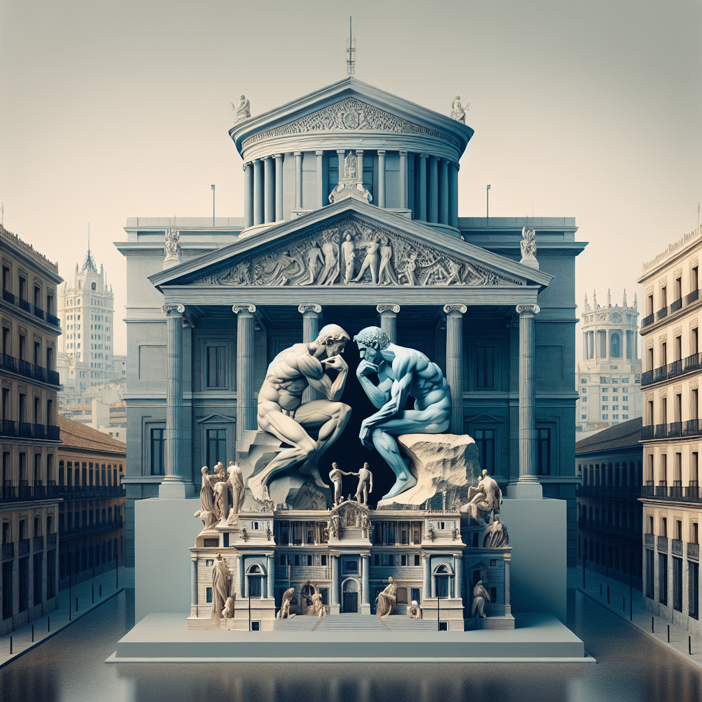 Colaboración entre el Ayuntamiento de Madrid y el Museo del Prado para la exposición de Juan Muñoz