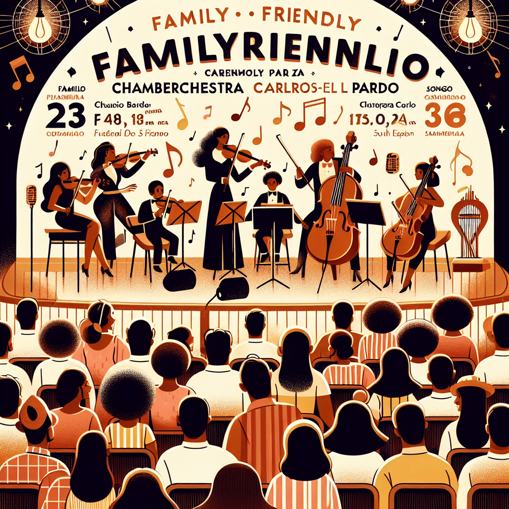 Concierto Familiar en Fuencarral-El Pardo con la Orquesta de Cámara Carlos III y Canciones de Mujeres Emblemáticas