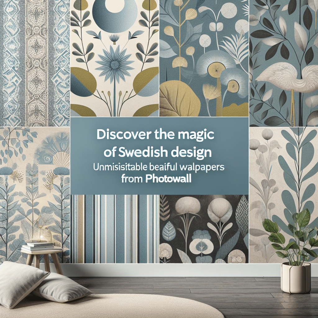 Descubre la Magia del Diseno Sueco Los Papeles Pintados Imperdibles