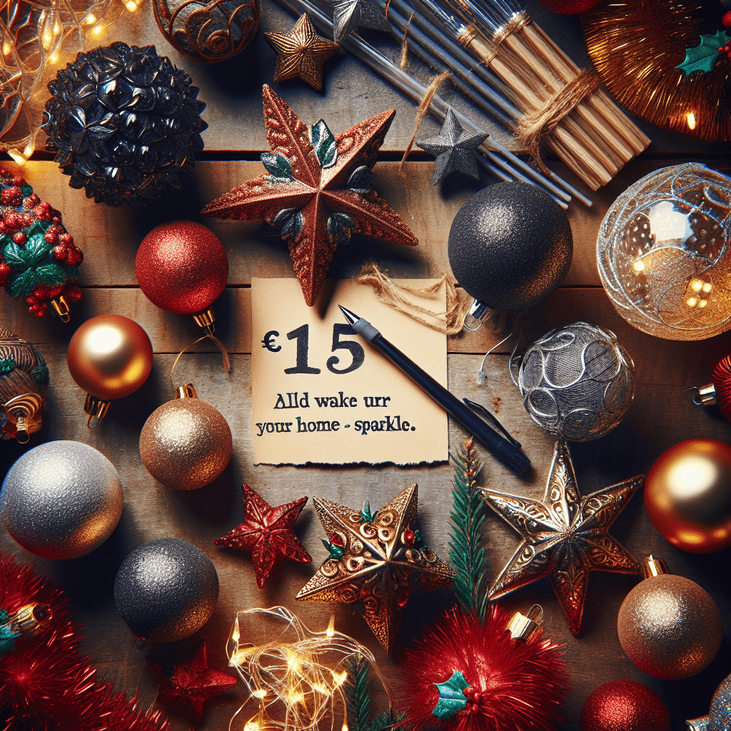 Descubre los Adornos de Navidad de Lidl para Iluminar tu Hogar sin Superar los 15 Euros