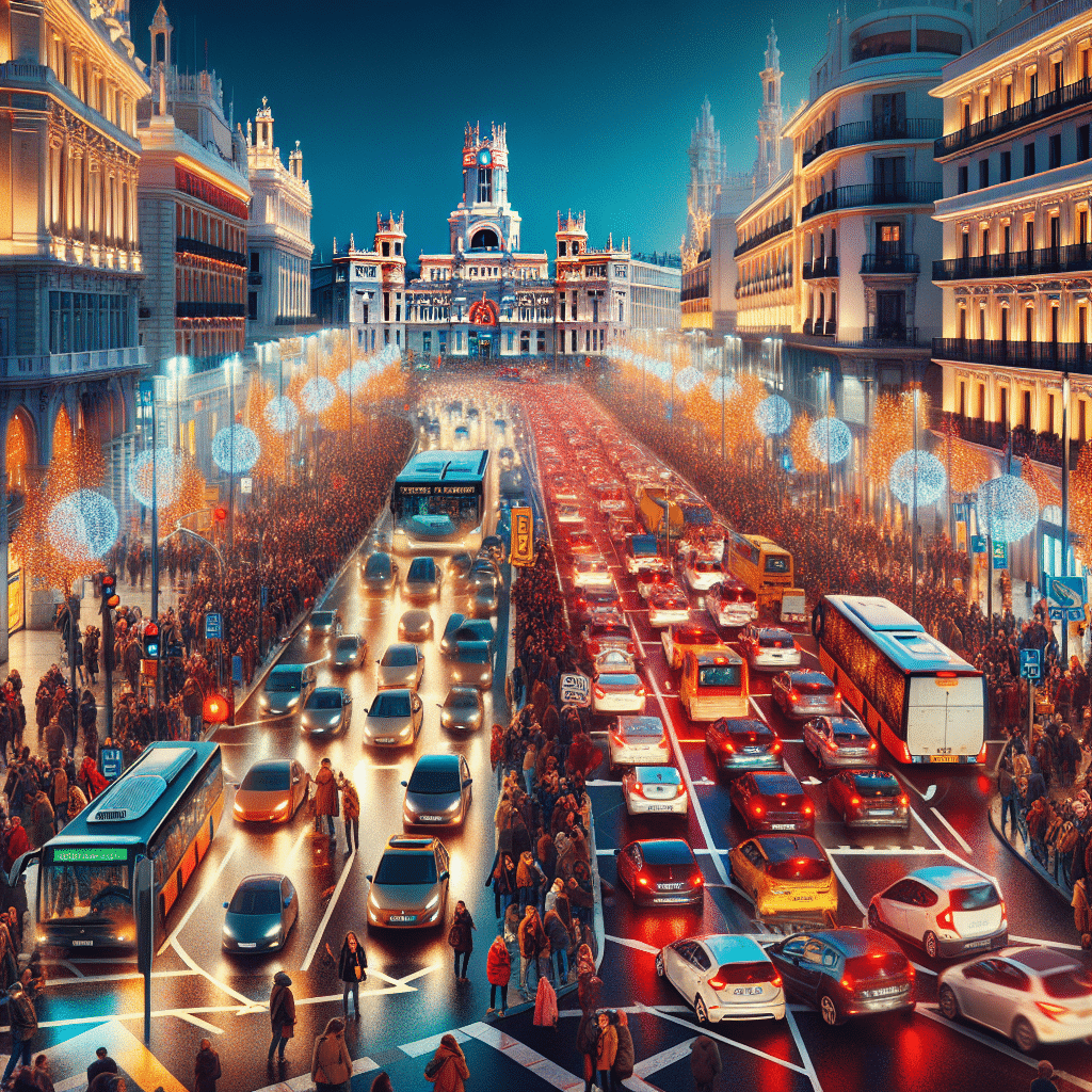 El Ayuntamiento de Madrid Implementa un Completo Dispositivo de Seguridad y Movilidad para las Fiestas Navideñas
