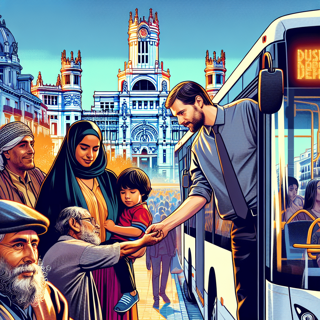 El Ayuntamiento de Madrid implementa nuevas rutas de EMT para trasladar a personas sin hogar a centros de acogida