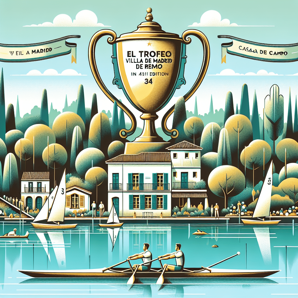 El Trofeo Villa de Madrid de Remo Celebra su 34ª Edición en la Casa de Campo