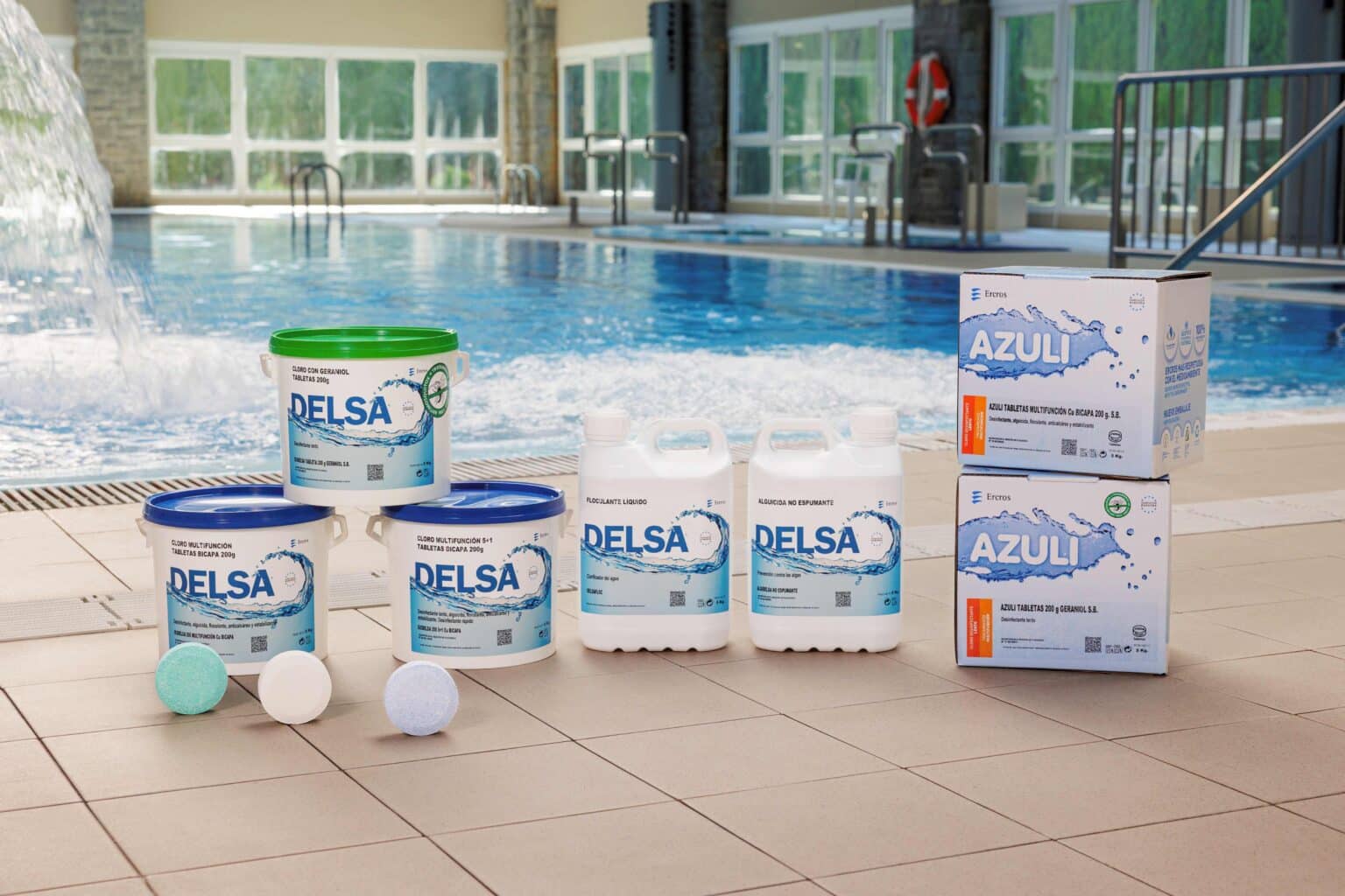 Ercros Presenta Soluciones Avanzadas para Agua Sustentable en Piscina Barcelona 2025