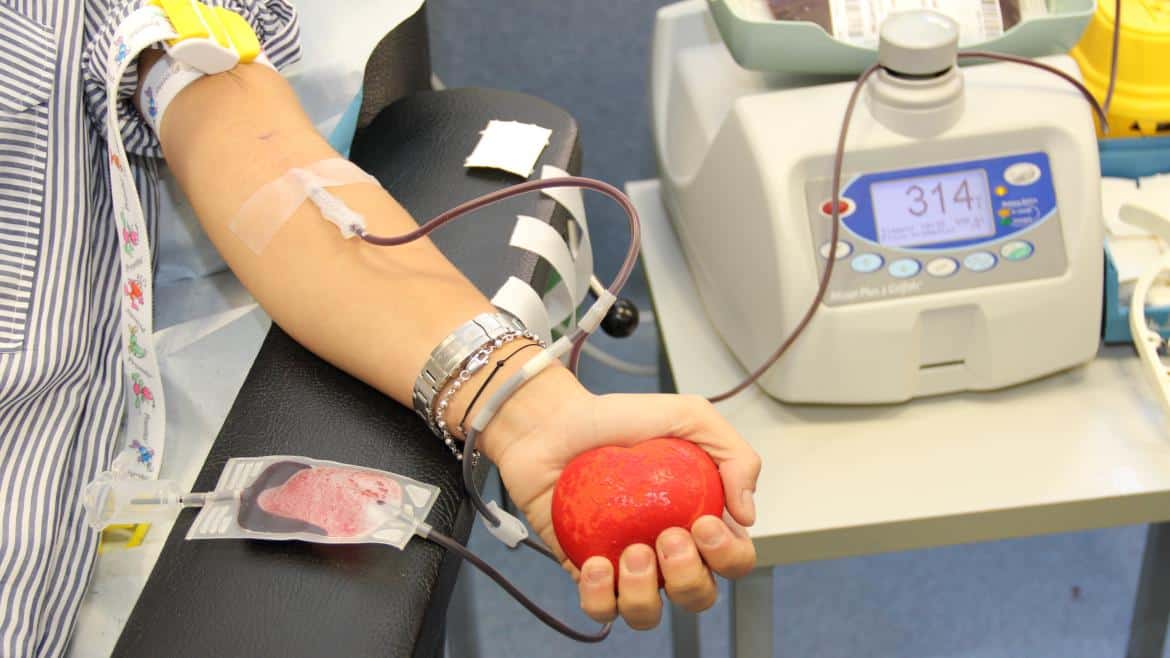 Exitoso maratón de donación de sangre en el Hospital Clínico San Carlos supera las 300 contribuciones
