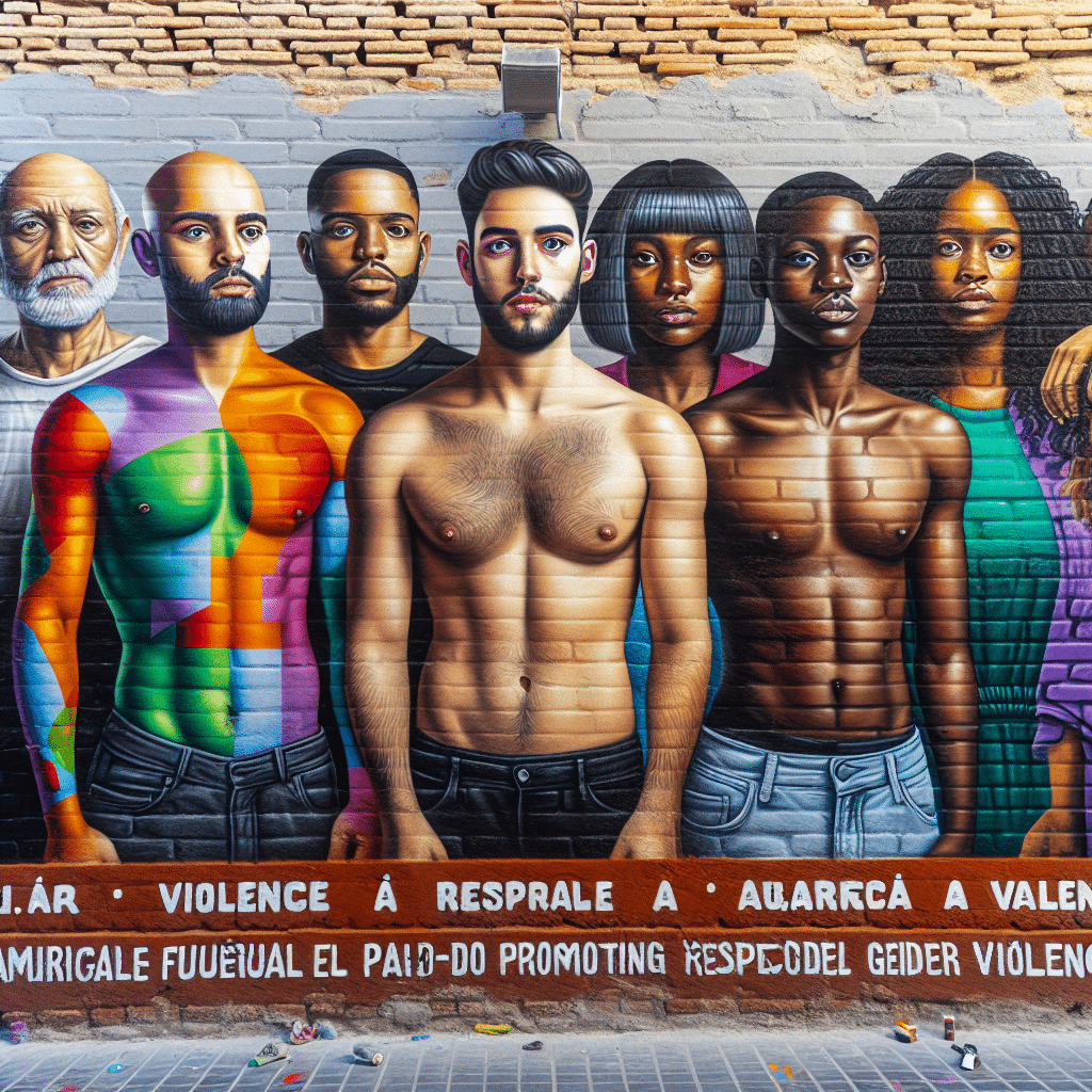 Fuencarral-El Pardo Promueve Murales Colaborativos para Sensibilizar sobre la Violencia de Género