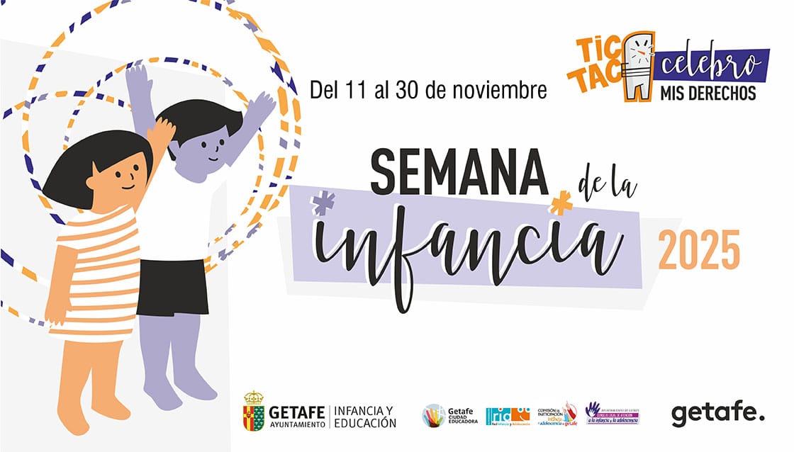 Getafe Conmemora los Derechos de la Infancia del 11 al