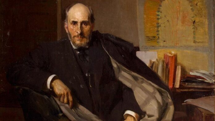 Imagen de un cuadro de Santiago Ramón y Cajal