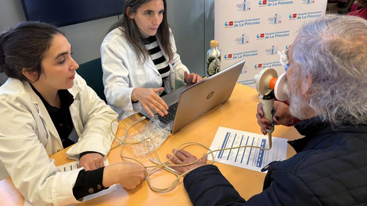 Hospital de La Princesa Implementa Pruebas Respiratorias en el Día Mundial de la EPOC