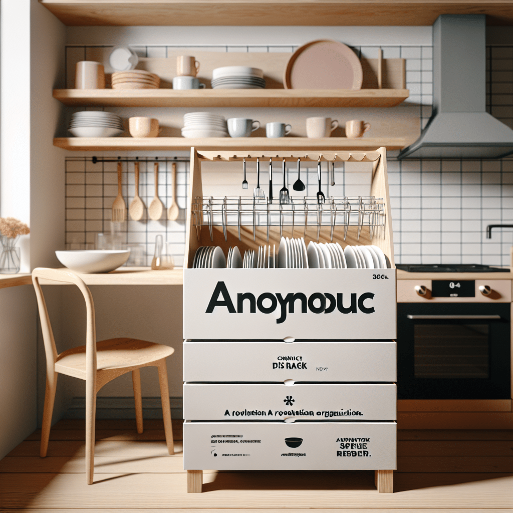 Ikea Revoluciona la Organización con su Nuevo Escurreplatos Compacto para Cocinas Reducidas
