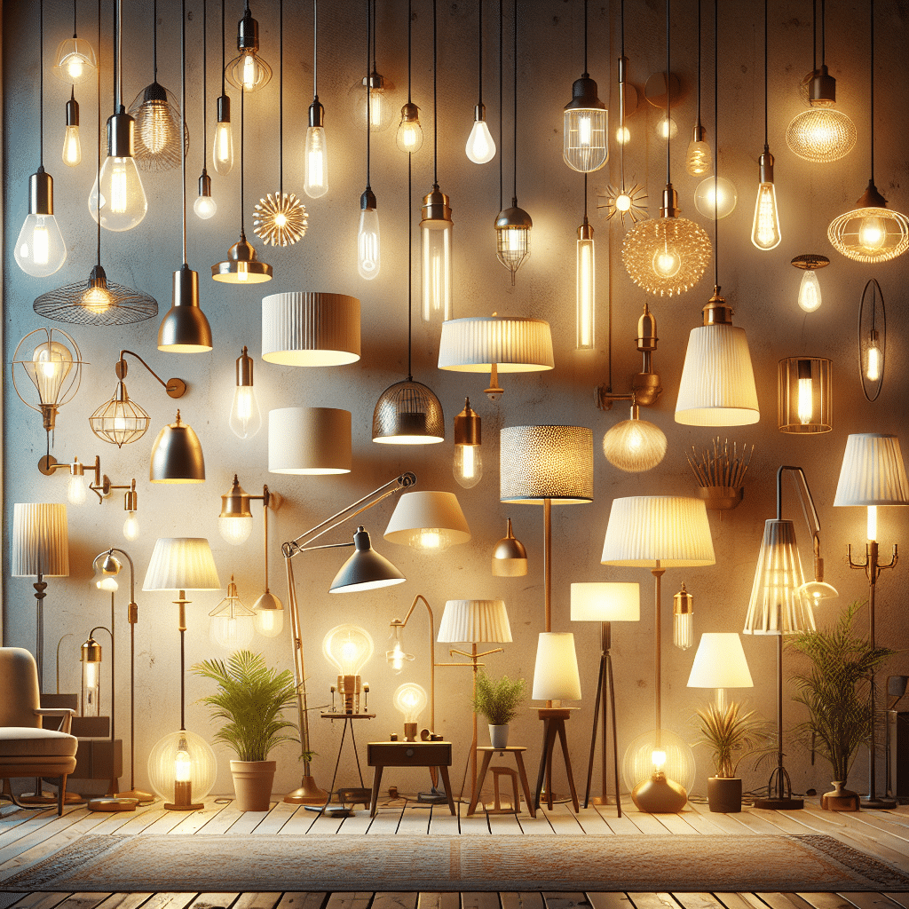 Ilumina Tu Hogar con Estilo: Ideas Innovadoras y Variedades de Lámparas para Cada Espacio