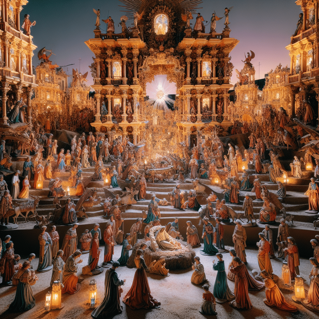 Impresionante Belén Monumental Con Más de 100 Figuras se Estrena en el Distrito de Salamanca