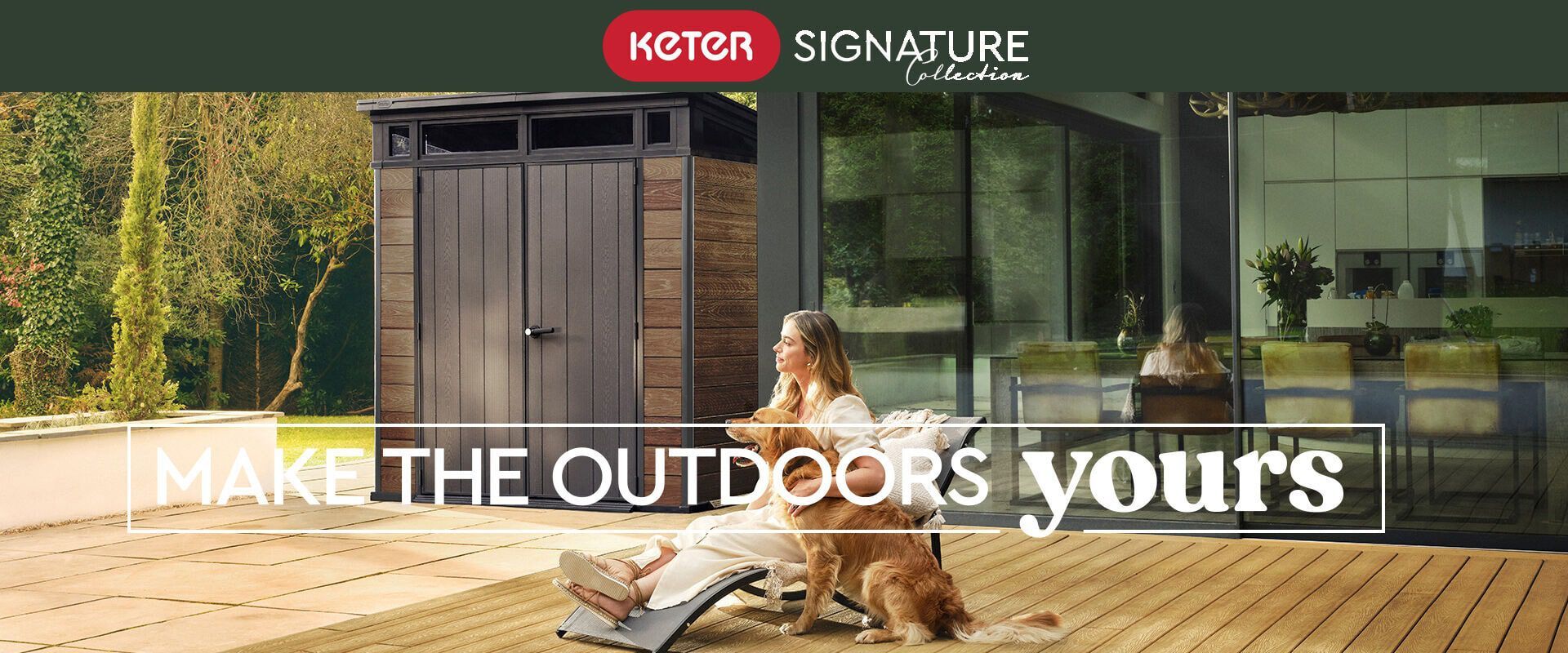 Keter Signature Collection: Fusionando Elegancia y Funcionalidad entre el Hogar y el Jardín
