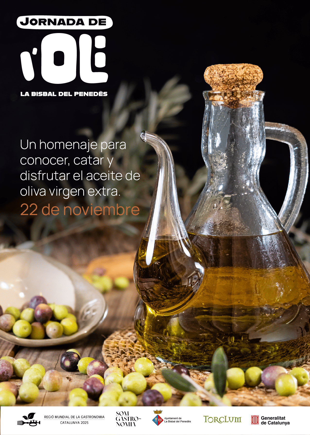 La Bisbal del Penedès Resplandece en la Jornada del Aceite: Protagonista en Cataluña, Región Mundial de la Gastronomía 2025