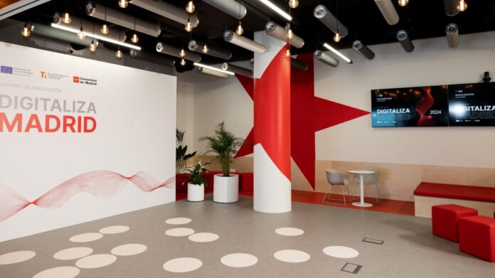Sala del Centro de Innovación Digitaliza Madrid