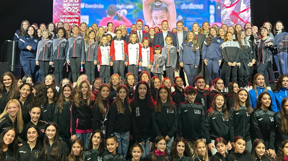 La Comunidad de Madrid estrena sede para el Campeonato de España de Conjuntos de Gimnasia Rítmica