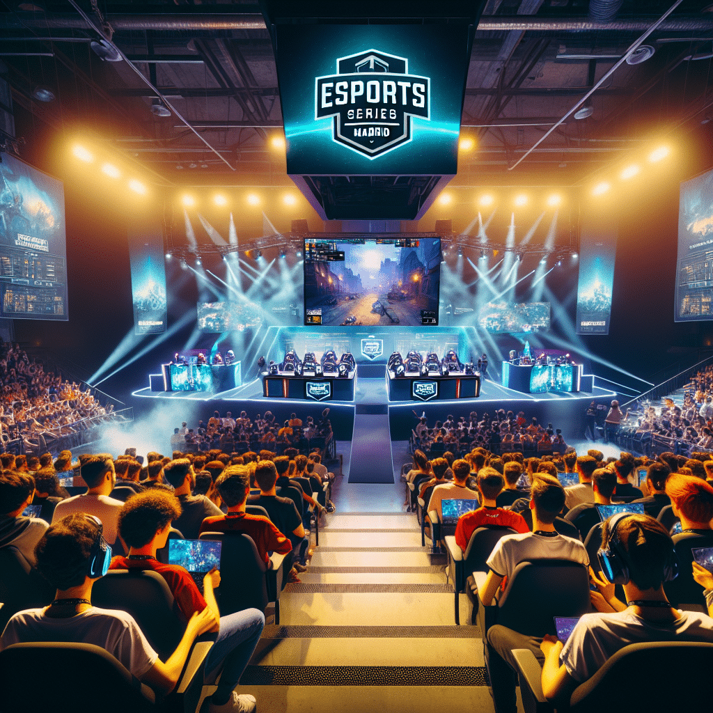 Las Finales de Esports Series Madrid se Celebran este Fin de Semana en el Campus del Videojuego