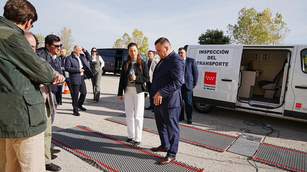 Madrid colabora con Moldavia en la implementación de controles para vehículos pesados en carretera
