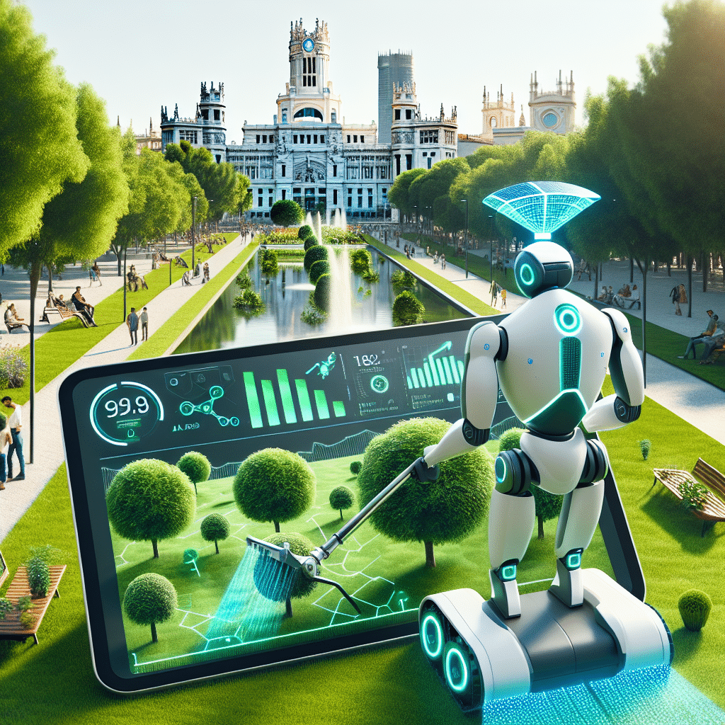 Madrid implementará inteligencia artificial para optimizar la conservación de sus zonas verdes