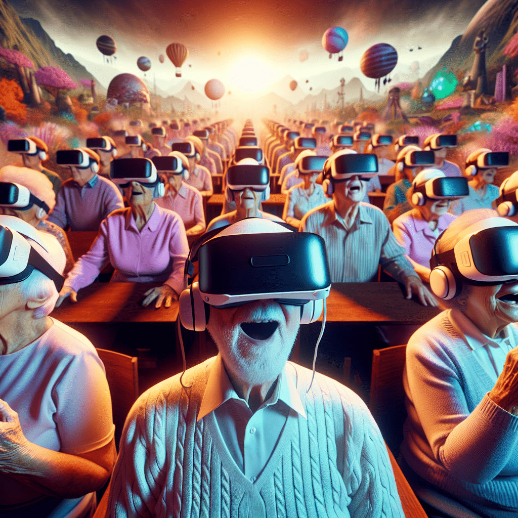 Más de 1.000 Usuarios de Centros de Mayores Experimentan la Realidad Virtual para Estimular la Memoria