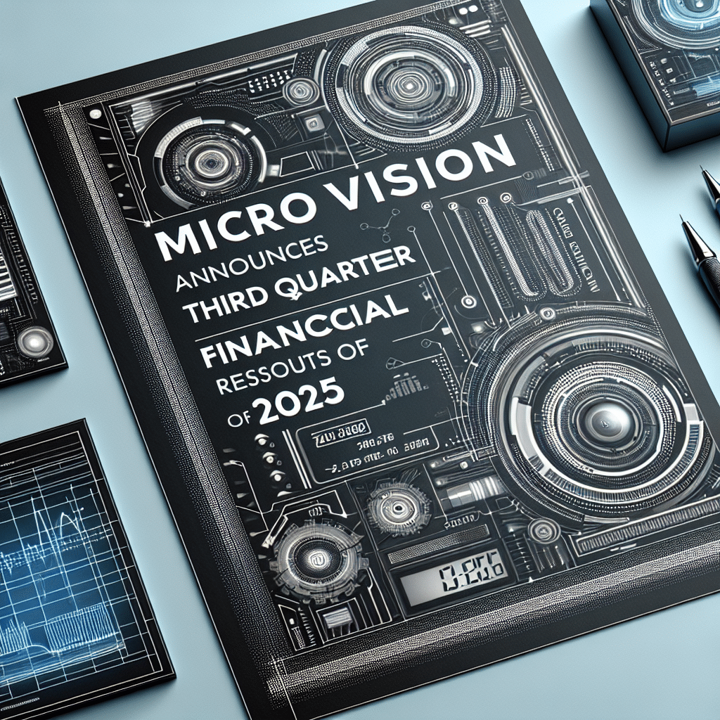 MicroVision Anuncia Resultados Financieros del Tercer Trimestre de 2025
